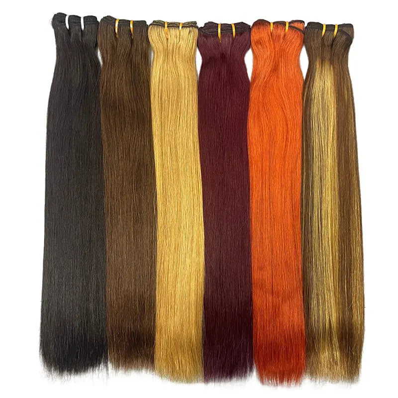 Raw Double Drawn Hair Weave