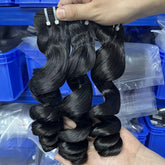 10A Raw Cambodian Virgin Hair Weaving Loose Wave