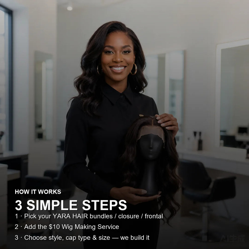 $10 Custom Wig Making Service – Turn Your Hair Into a Wig