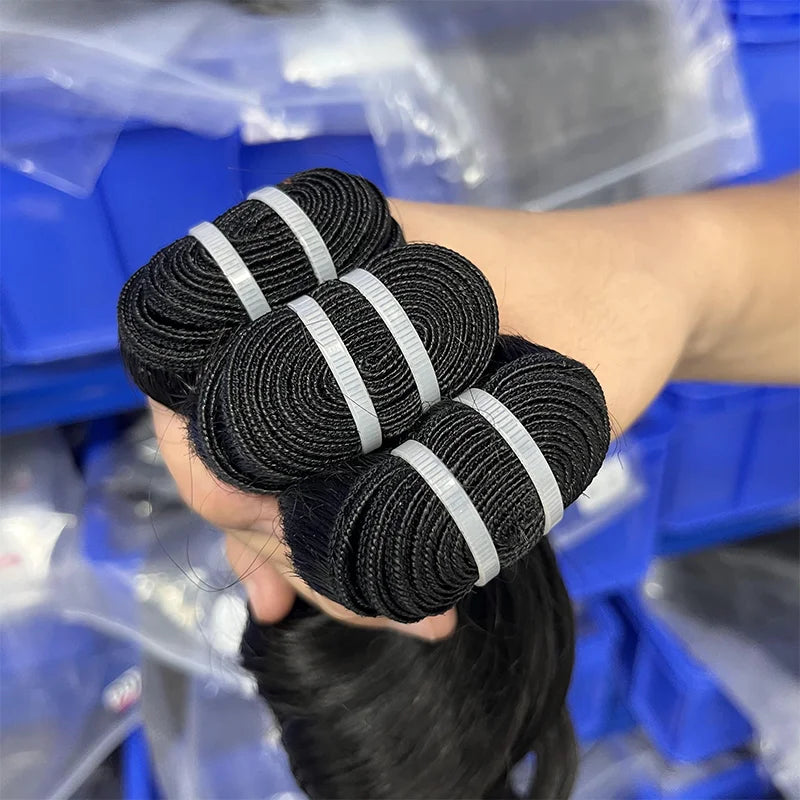 10A cheveux vierges cambodgiens crus tissant la vague lâche