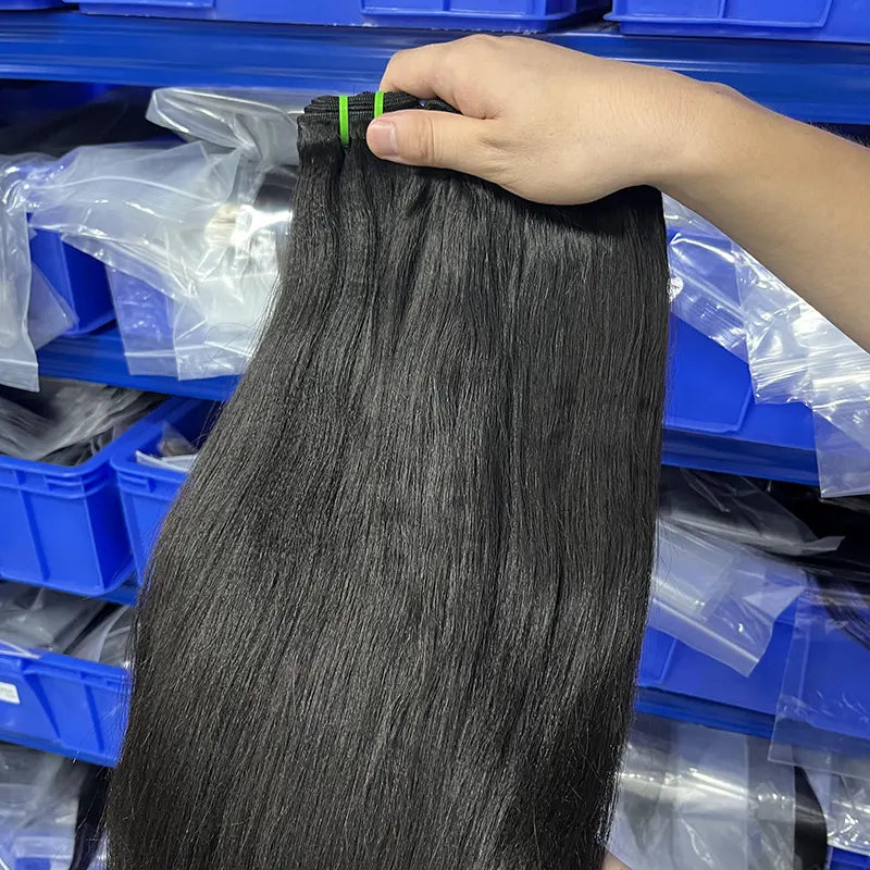 12A Raw Vietnamese Virgin Hair Weaving Yaki