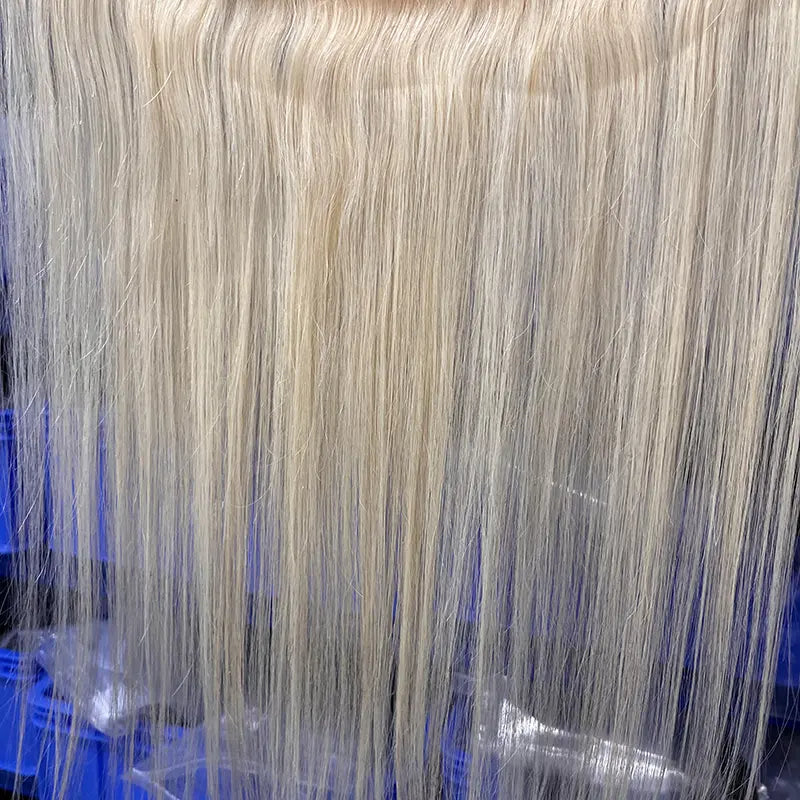 #613 cheveux blonds 13x4 HD/frontal transparent