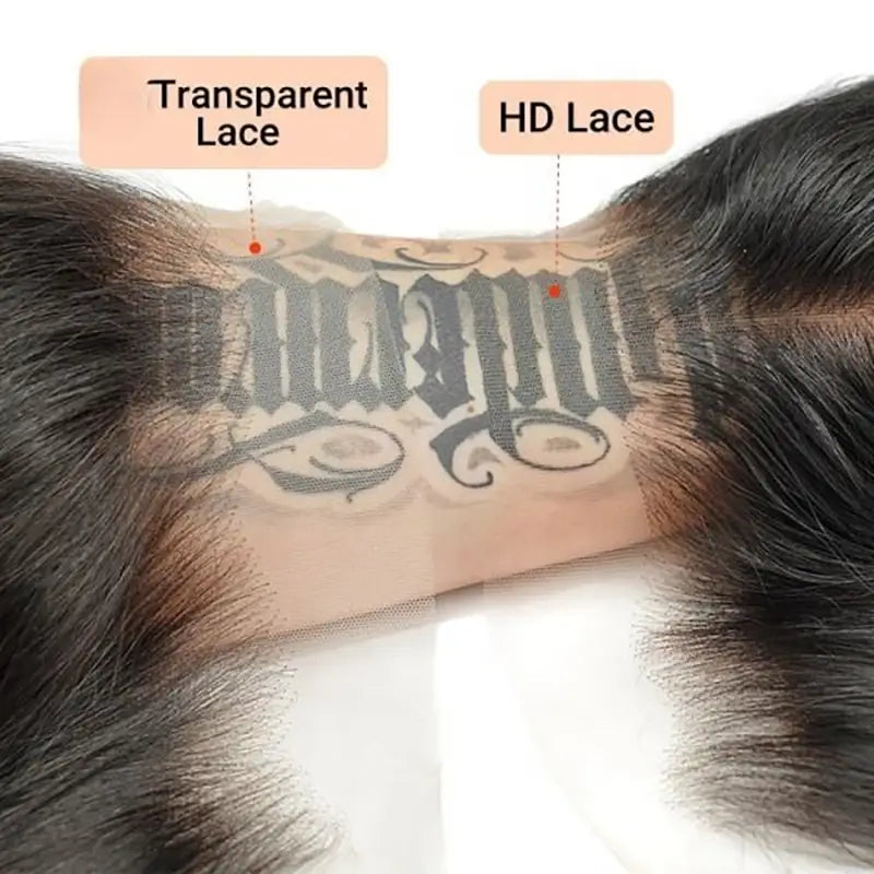 4x4 HD/ Transparent Closure Loose Wave