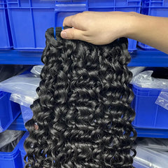 9A Raw Burmese Virgin Hair Weaving Water Wave
