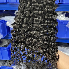 9A Raw Burmese Virgin Hair Weaving Water Wave