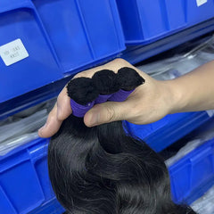 Body Wave Bulk Virgin Human Hair For Braiding