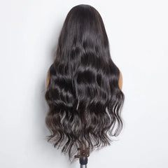 Perruque Body Wave sans colle à porter et à partir