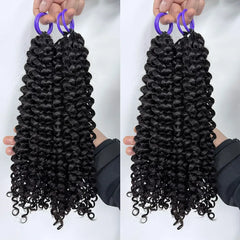Curly Human Hair Crochet Braids Extensions