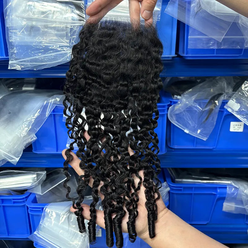 HD Lace Closure & Frontal Bohemian Spiral Curl