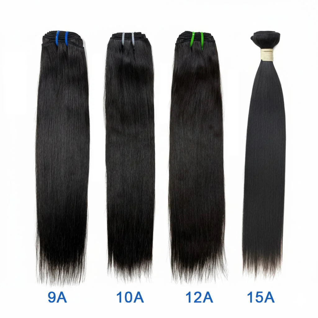Raw Hair Sample Pack (4 Bundles) – Multi Grade